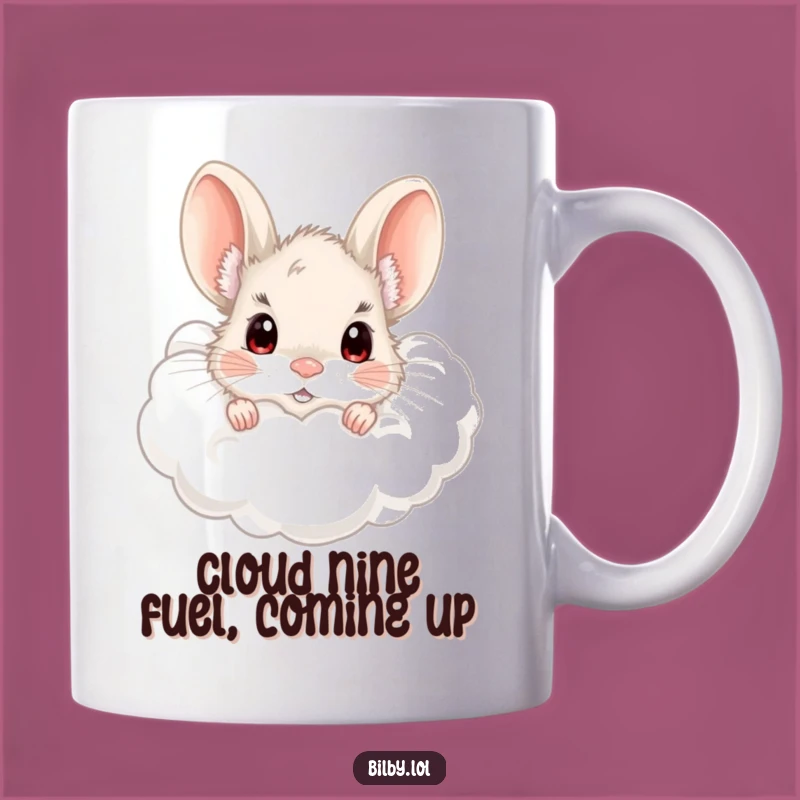Funny Fluffy Cloud Bilby Mug - A Curious Creature's Delightful Gift