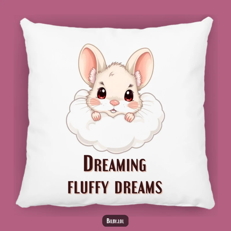Funny Bilby Cloud Pillow - Soft, Cozy & Curious Accent Gift