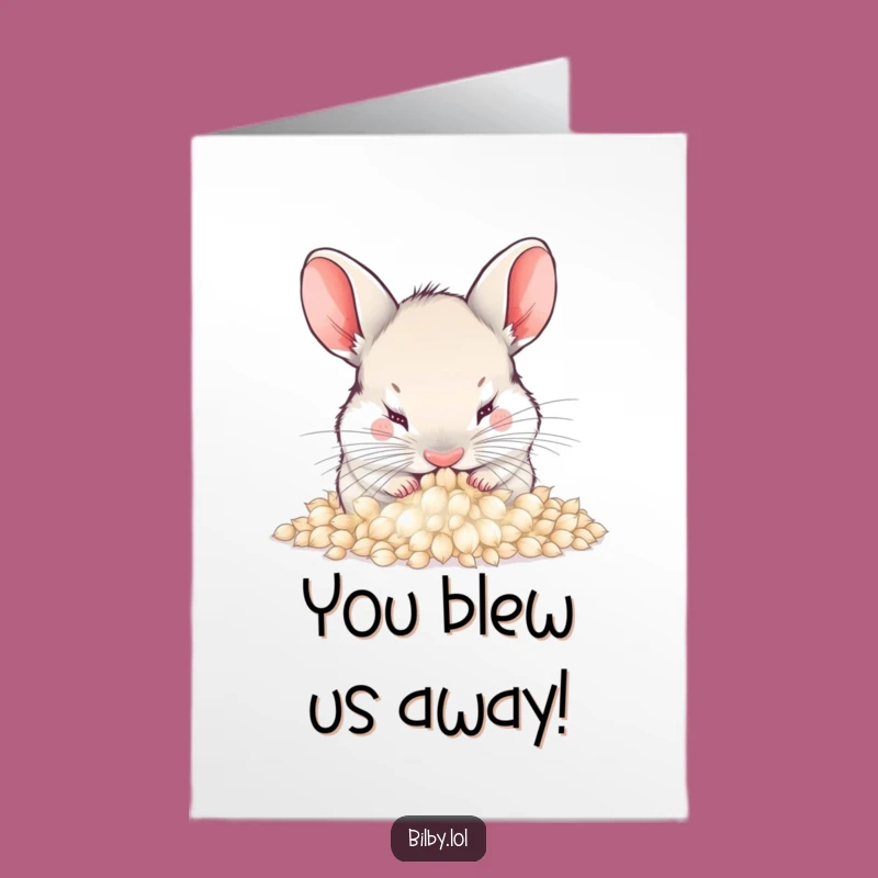 Free Printable Bilby Dandelion Congrats Card - Funny Burying Downloadable Surprise