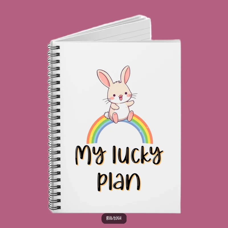 Funny Rainbow Bilby Notebook - Jot Down Ideas with Magical Flair Gift