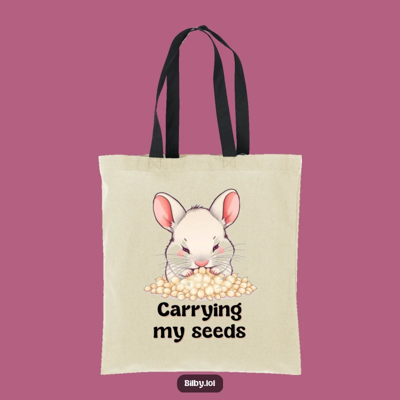 Funny Dandelion Bilby Tote Bag - Soft & Fluffy Accessory Gift